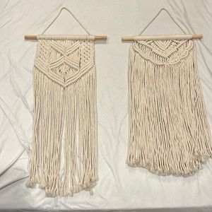 2 boho decor peices